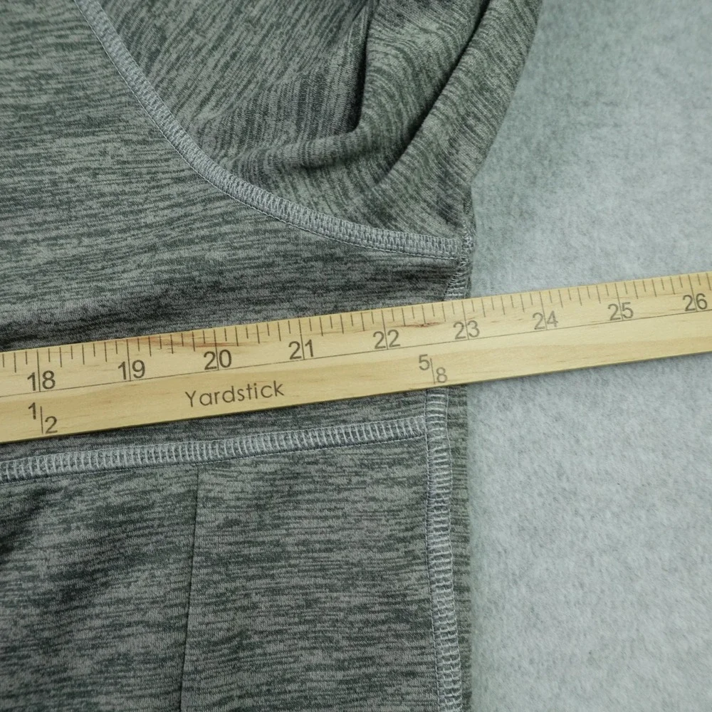 The North Face Jacket Mens Large Gray Heather Skyline Full Zip Fleece